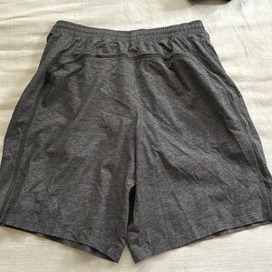 Men’s Lululemon pace breaker shorts gray